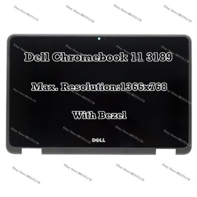 11.6" HD LCD Display Touch Screen Digitizer Assembly For Dell Chromebook 11 3189 - Image 1 of 4