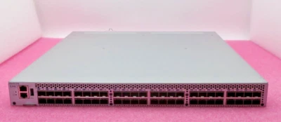 EMC Brocade DS-6510B 48x 16Gb SFP+ FC SAN Switch EM-6510-24-16G-R (36-Active)B2F - Image 1 of 4