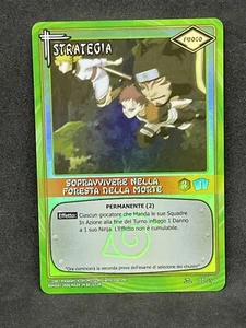 NARUTO TCG LE SPIRE DEL SERPENTE SOPRAVVIVERE NELLA FORESTA ST-73 HOLO ITA NM - Picture 1 of 2