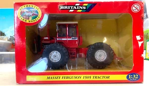 BRITAINS.1:32.FARM.MASSEY FERGUSON 1505 QUAD DRIVE 4x4 CENTRE STEER TRACTOR.PUH. - Picture 1 of 24