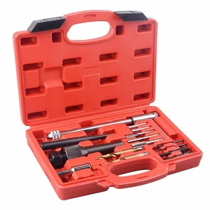 New Damaged Glow Plug Removal Remover Tool Set Kit 8mm 10mm Professional UK - Picture 1 of 5