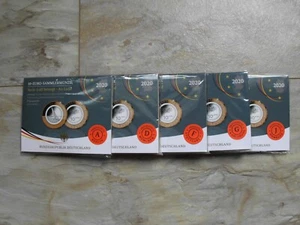 Komplette Serie LUFT BEWEGT - An Land 5 x 10 Euro 2020 A D F G J Spiegelglanz - Bild 1 von 1
