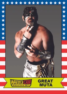 The Great Muta #3 2019 WrestleCade Pro Wrestling Trading Card Wrestler WWE WWF - Picture 1 of 4