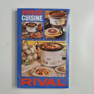 RIVAL CROCK POT SLOW COOKER CUISINE COOKBOOK 1995 Very Good Condition Recipes SC - Picture 1 of 9