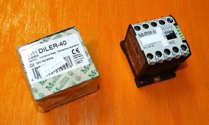 NEW Klockner Moeller DILER-40 industrial control relay - contactor - 24V AC coil - Picture 1 of 9