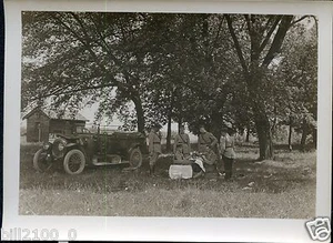MILITAIRE. REGIMENT . 87è R.A.L. MANOEUVRE DE 22OL. FORT DU TILLOT/LES OFFICIERS - Picture 1 of 1