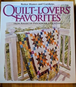 BETTER HOMES & GARDENS -QUILT-LOVERS' FAVORITES - VOLUME 7 Hardcover - Picture 1 of 3
