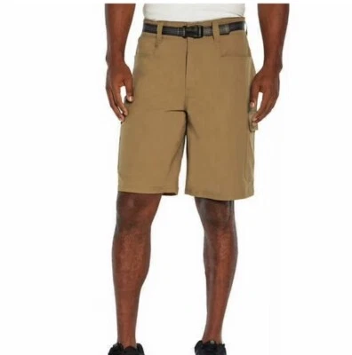 Orvis Men’s Tech Cargo Shorts Adjustable Belt Stretch Brown Ermine Size 40 NWT - Image 1 of 4