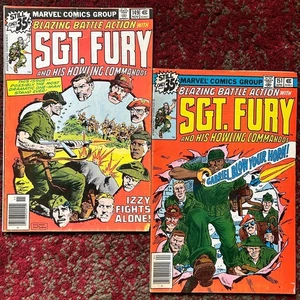 Lot of 2 Sgt. Fury and His Howling Commandos #149 + #151 1978 Marvel War Comics - Picture 1 of 24