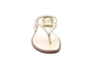 Sandalia plana Michael Kors Hampton oro pálido 7 M - Imagen 1 de 2