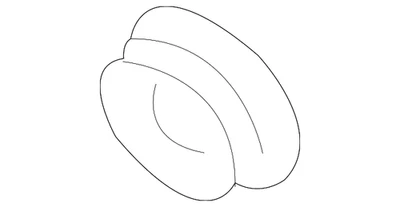 Rolamento de coluna de direção Ford genuíno F4DZ-3517-A - Imagem 1 de 4