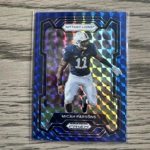 2024 Panini Prizm Draft Picks - Micah Parsons #31 Blue Finite Prizm /89 - Picture 1 of 3