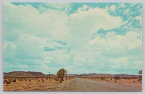 Postcard US Highway 62 and 180 east of El Paso Texas TX - Picture 1 of 2