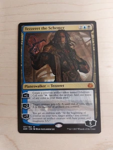 Tezzeret the Schemer Aether Revolt Magic The Gathering Mythic Planeswalk - Picture 1 of 2