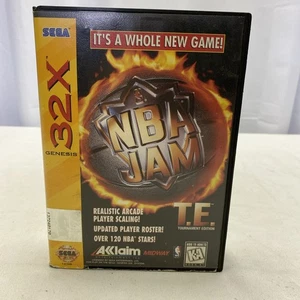 NBA Jam Tournament Edition Sega Genesis 32X in scatola con manuale! - Foto 1 di 5