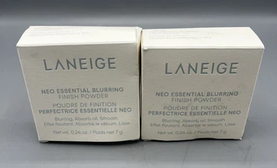 Lot Of 2 LANEIGE Neo Essential Blurring Finish Powder Original Compact - 0.24 Oz - Image 1 of 4