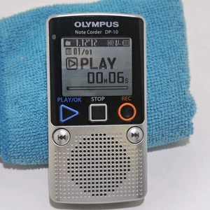 Olympus Note Corder DP-10 Personal Handheld Voice Recorder - getestet & funktioniert - Bild 1 von 8