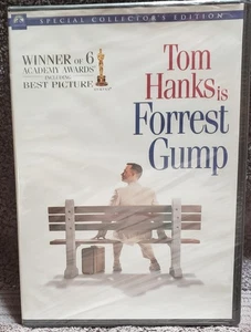 (1FREE) DVD Forrest Gump (WS, 1994) NEW Tom Hanks - Imagen 1 de 2