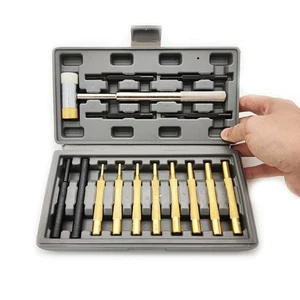Complete Toolkit 15PCS Roll Pin Punch Set with Convenient Storage Case - Picture 1 of 10