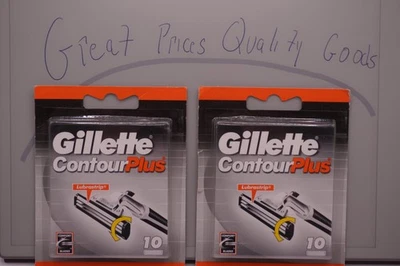 Gillette Contour Plus Pack of 20 Refill Blade Cartridges (Same as Atra Plus) - Image 1 of 4