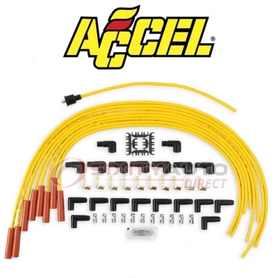 ACCEL Spark Plug Wire Set for 1965-1971 Plymouth Satellite 4.5L 5.2L V8 - km - Imagem 1 de 4