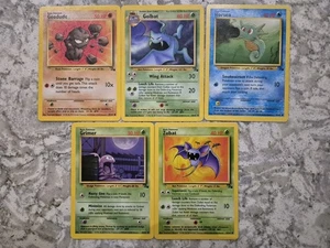 5x WOTC Vintage Pokemon Bundle | Pokémon TCG Fossil - Picture 1 of 1