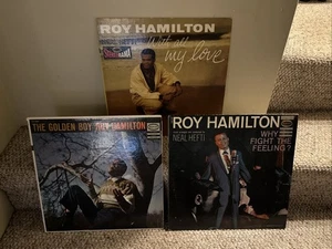 Roy Hamilton - 3 LP Vinyl Record Lot - Imagen 1 de 6