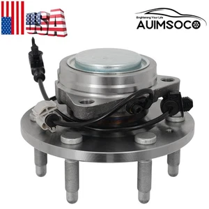 Front Wheel Bearing and Hubs For 2007 - 2012 2013 CHEVROLET Silverado 1500 2WD  - Picture 1 of 13