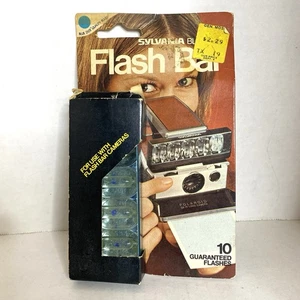 Sylvania ~ Blue Dot Flashbar 10 flashes for SX-70 ~ New In Box NOS ~ Made in USA - Picture 1 of 2