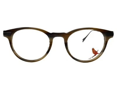 NOVA armação de óculos unissex Maui Jim MJO 2611 23B marrom chifre 47.21.143 - Imagem 1 de 4