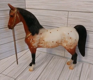 BREYER TRADITIONAL-Royal Te Appaloosa-Western Horse Mold-1996-1997-USED - Picture 1 of 6