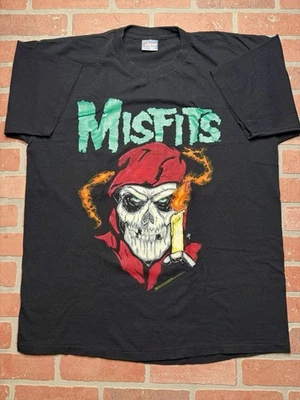 Vintage Y2K Misfits Shirt Size XL Crimson Ghost Punk Band Tour 2000 Horror 90s - Image 1 of 4