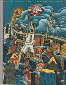 Programa de baloncesto NBA ALL STAR GAME 2000 COMO NUEVO - Imagen 1 de 2