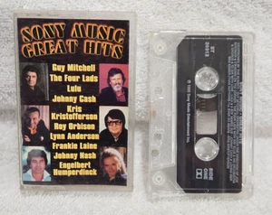 Sony Music Great Hits RETRO audio music Johnny Cash Roy Orbison Cassette TAPE - Picture 1 of 5