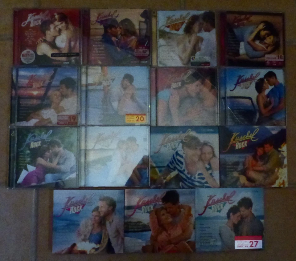 KUSCHELROCK - CD - SAMMLUNG (2)  10x2er CD u. 5x 3er CD (VOL. 15 - 29) 2001-2015 - Bild 1 von 4