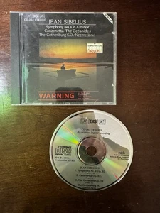 Sibelius Symphony No.4 CD BIS 263 Neeme Jarvi Gothenburg Symphony 1985 Digital - Picture 1 of 2