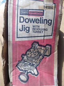 Sears Craftsman Dowling Jig with Revolving Turret 94186 with 6 sizes 3/16 -1/2" - Picture 1 of 7