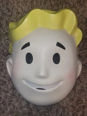 Auténtica máscara facial Fallout 4 Vault Boy disfraz de Bethesda disfraces Foto 1 de 2