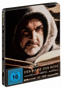 "THE NAME OF THE ROSE" - Mystery Thriller Cult - ltd 4K UHD + Blu-ray STEELBOOK - Picture 1 of 5