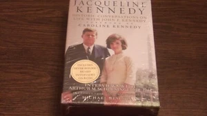 Jacqueline Kennedy Historic Conversations On Life W/ John F. Kennedy Book +8 CDs - Picture 1 of 6