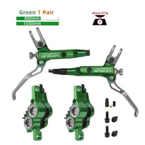 4 Piston MTB Brakes Right Hydraulic Brake Bicycle Hydraulic Cooling Oil Pressure - Picture 1 of 32