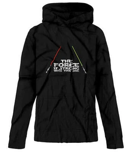 BSW Youth The Force Is Strong With This One Lightsaber Star Hoodie - Picture 1 of 7