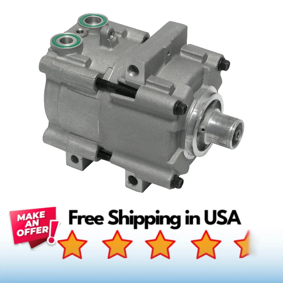 Compressor Body A/C Fit Ford Crown Victoria 1992-2002, E-150 Econoline 1997-2001 - Image 1 of 1