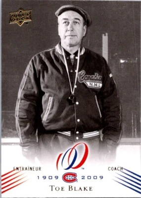 HOCKEY CARD MONTREAL CANADIENS CENTENNIAL HECTOR TOE BLAKE - Image 1 of 2