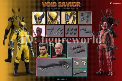 Pre-order Thunder Toy TD20232C 1/12 Deadpool & Wolverine Action Figure Model Toy - Image 1 of 4