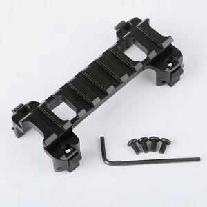20mm Tactical Airsoft Scope Mount Low Profile Claw Rail Hunting + Wrench - Picture 1 of 8