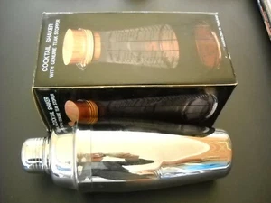 **MEZCLADOR DE CÓCTEL DE VIDRIO CRISTEL EN CAJA/MEZCLADOR DE CÓCTEL AVANTI 3 PIEZAS ACERO CROMADO* - Imagen 1 de 4