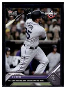 2023 Topps Now #9 C.J. Cron Base Card (Qty) - Picture 1 of 2