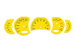 For Porsche Carrera 911, 996 Yellow - Speedometer gauges from MPH to km/h Gauges - Picture 1 of 6