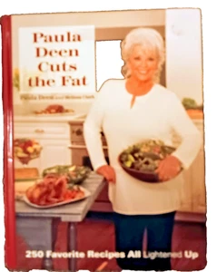 Paula Deen Cuts The Fat Cook Book 250 Recipes Autographed By Paula Deen - Picture 1 of 4